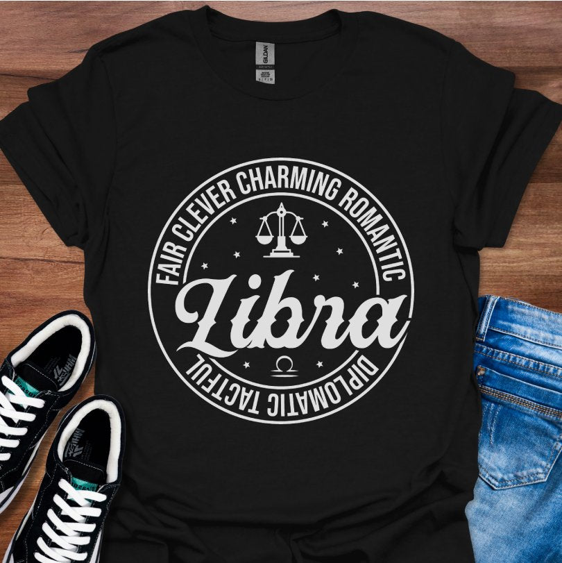Libra Round Logo T-Shirt