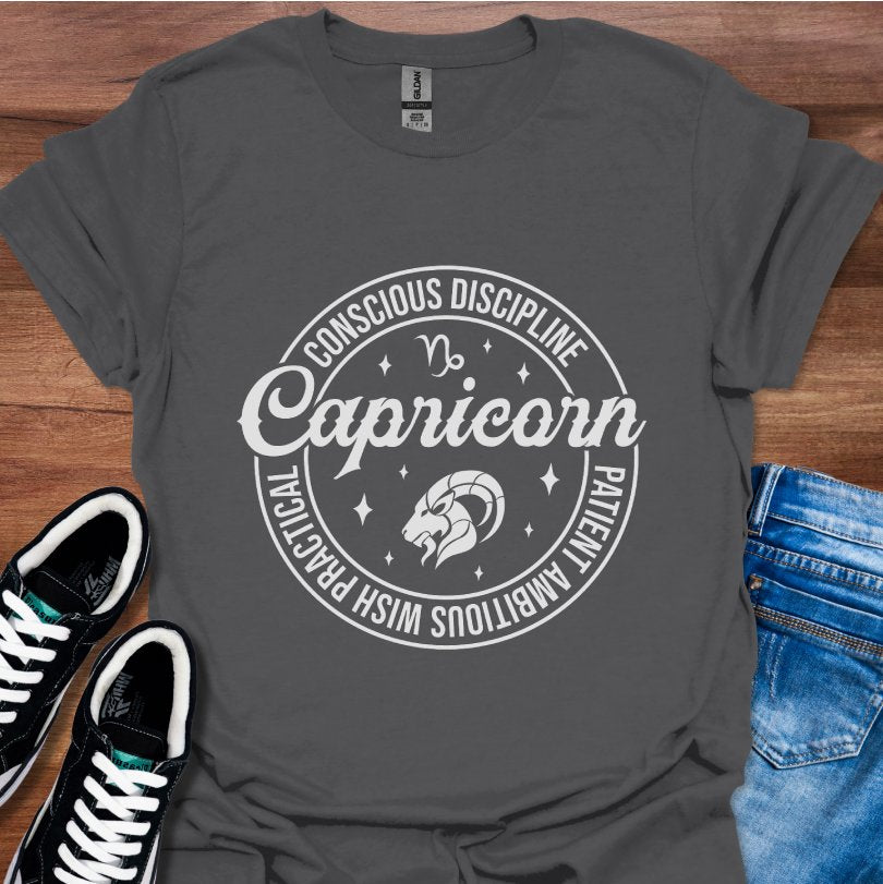 Capricorn Round Logo T-Shirt