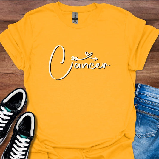 Cancer Heart T-Shirt