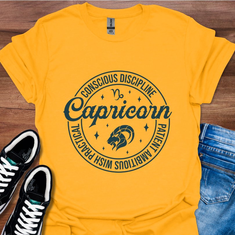 Capricorn Round Logo T-Shirt