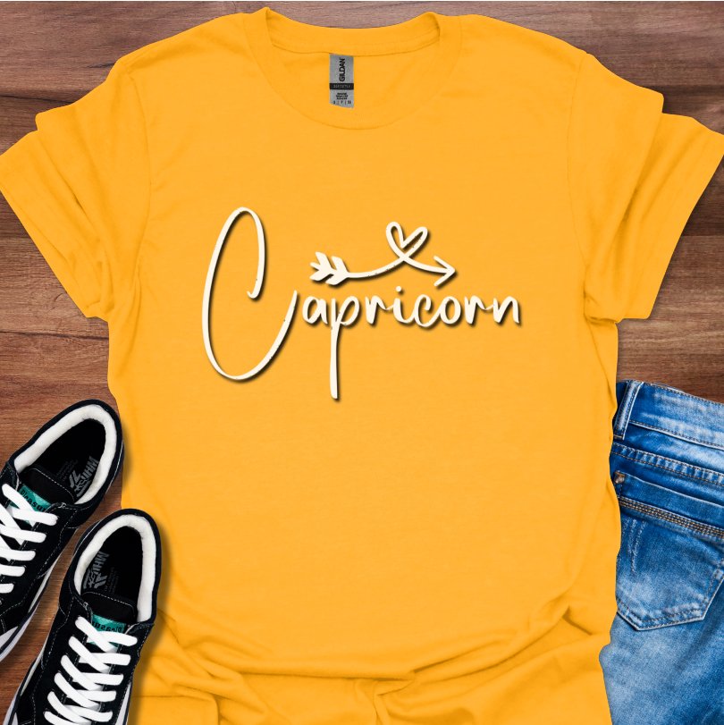 Capricorn Heart T-Shirt
