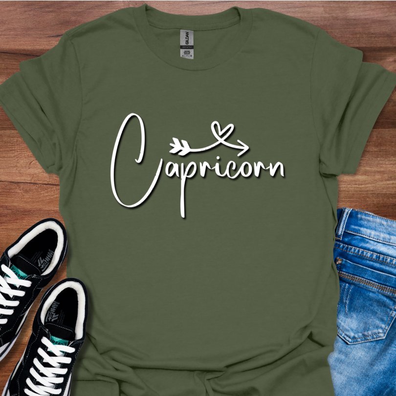 Capricorn Heart T-Shirt