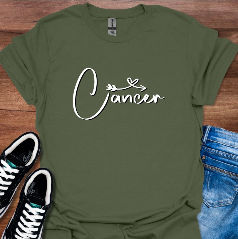 Cancer Heart T-Shirt
