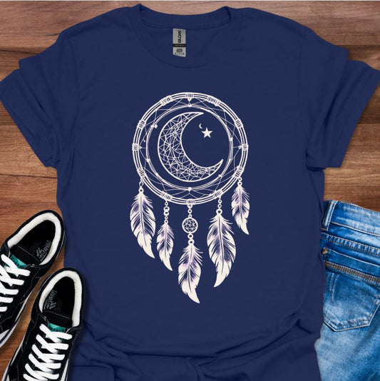 Crescent Moon Dreamcatcher T-Shirt