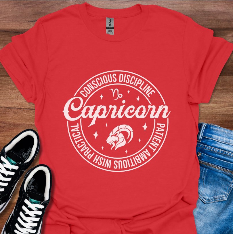 Capricorn Round Logo T-Shirt