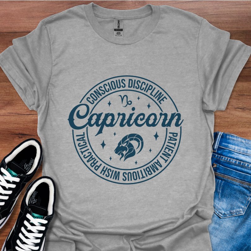 Capricorn Round Logo T-Shirt