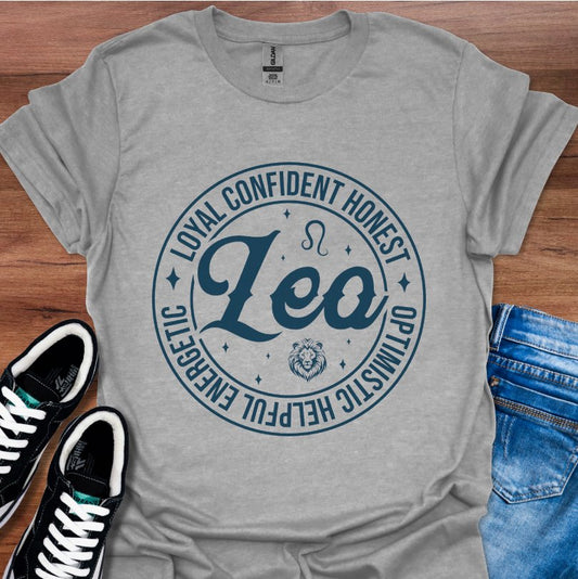 Leo Round Logo T-Shirt