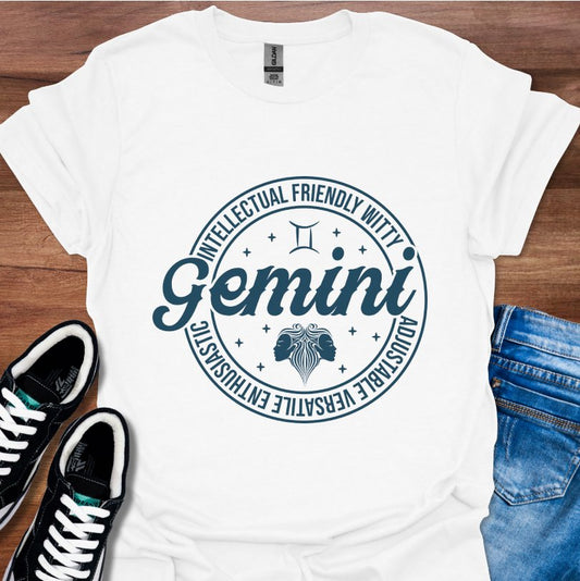 Gemini Round Logo T-Shirt