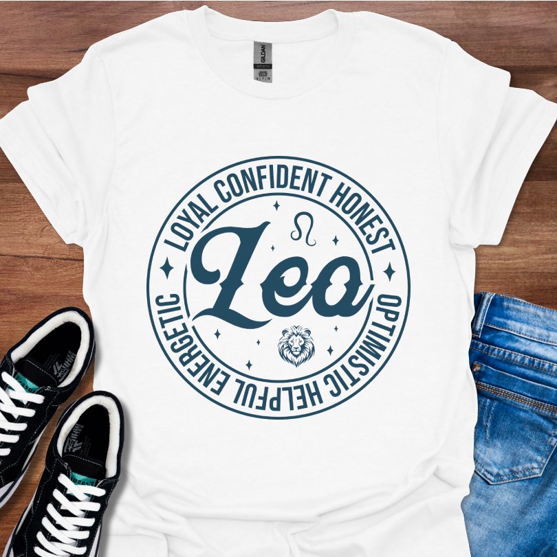 Leo Round Logo T-Shirt