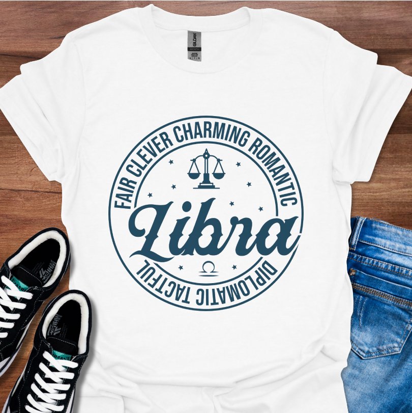 Libra Round Logo T-Shirt