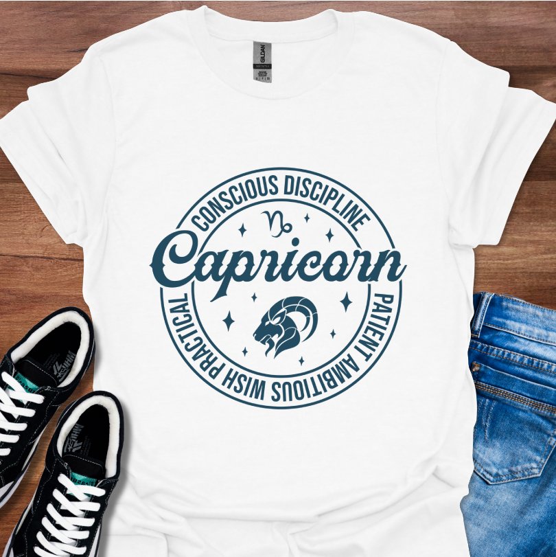 Capricorn Round Logo T-Shirt