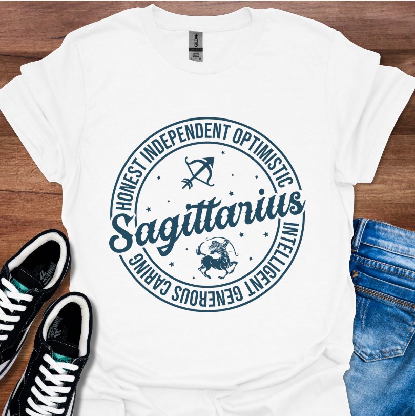 Sagittarius Round Logo T-Shirt