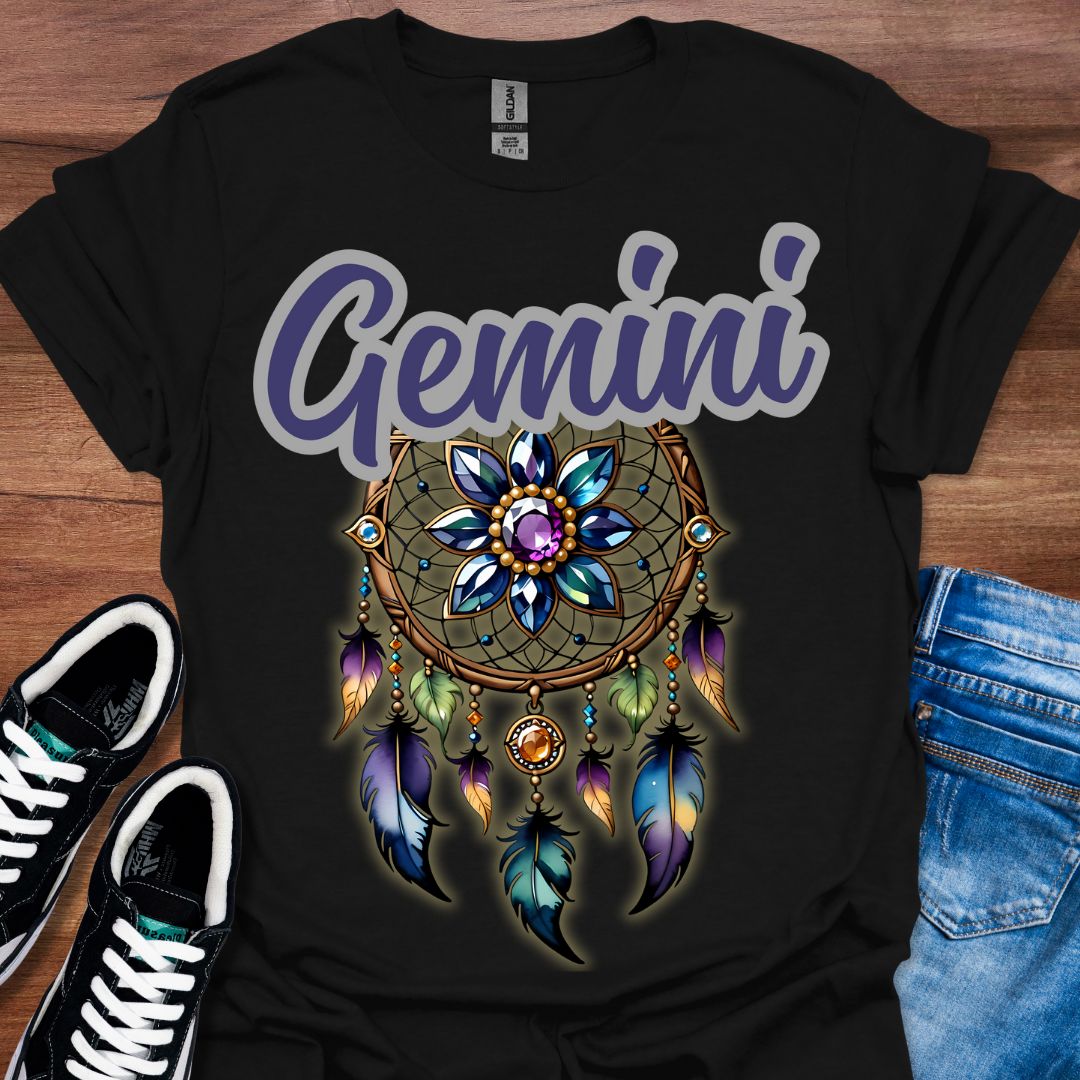 Gemini Birthstone Dreamcatcher T-Shirt