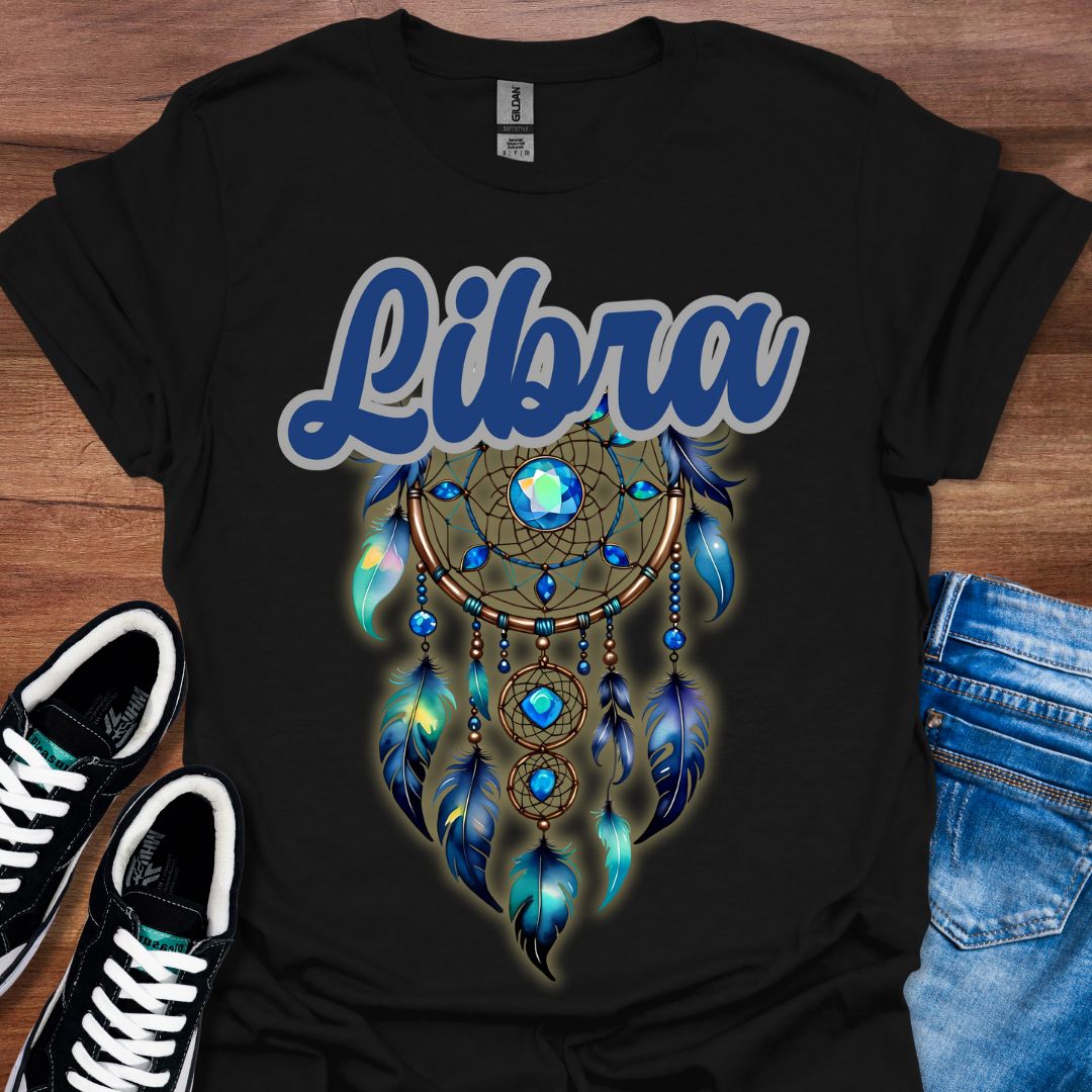 Libra Birthstone Dreamcatcher T-Shirt