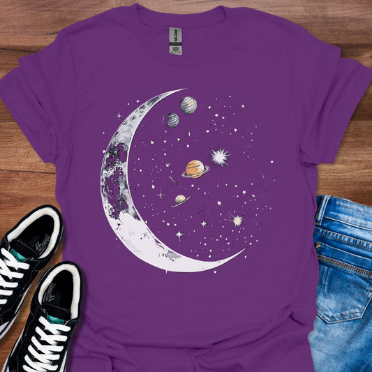 Galactic Moon T-Shirt