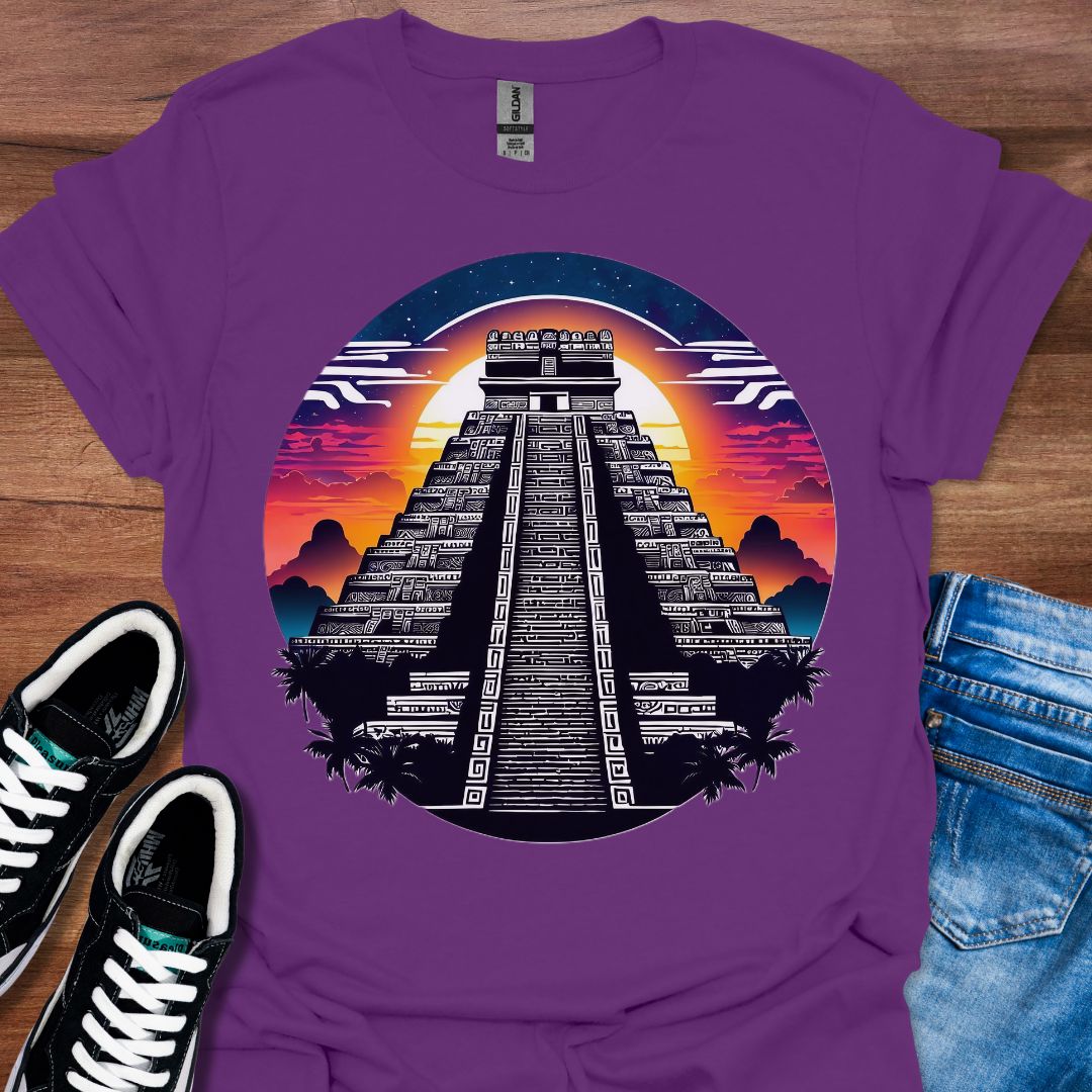 Aztec temple T-Shirt
