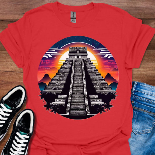 Aztec temple T-Shirt