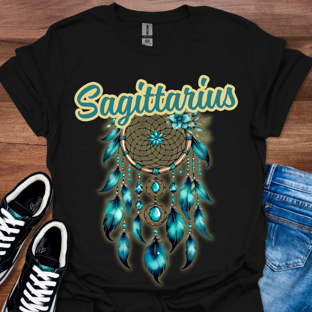 Sagittarius Birthstone Dreamcatcher T-Shirt