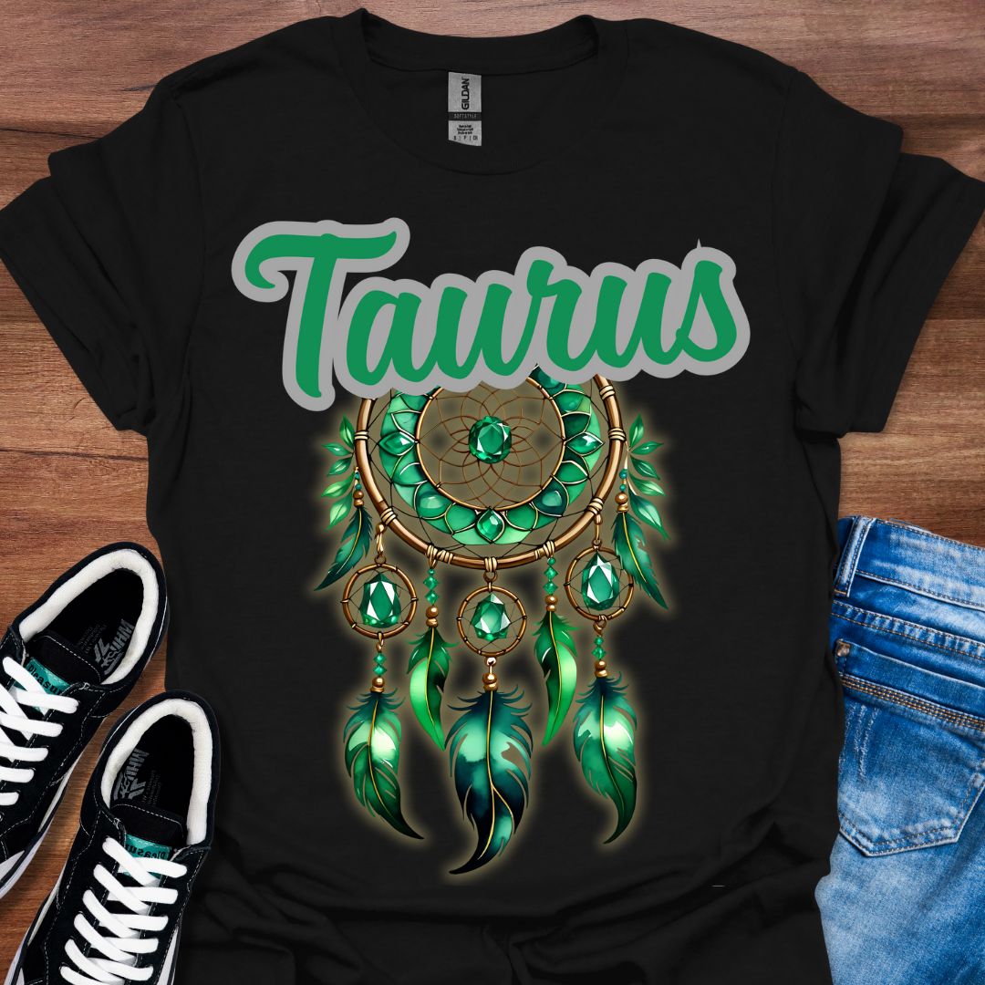 Taurus Birthstone Dreamcatcher T-Shirt