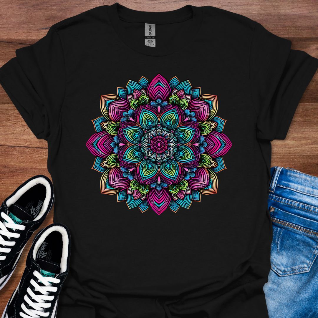 Techno Mandala T-Shirt