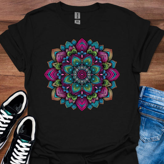 Techno Mandala T-Shirt