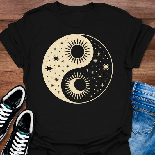 Cosmic Yin-Yang T-Shirt