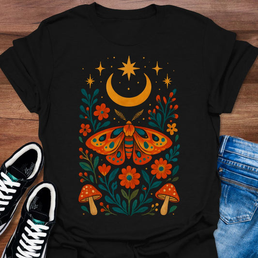 Boho Moth T-Shirt