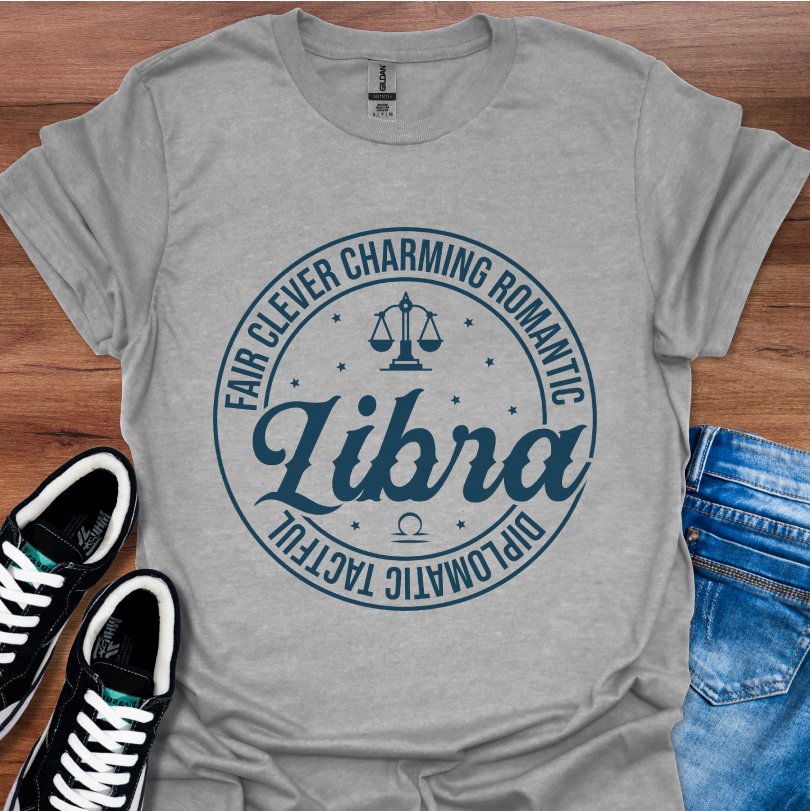 Libra Round Logo T-Shirt