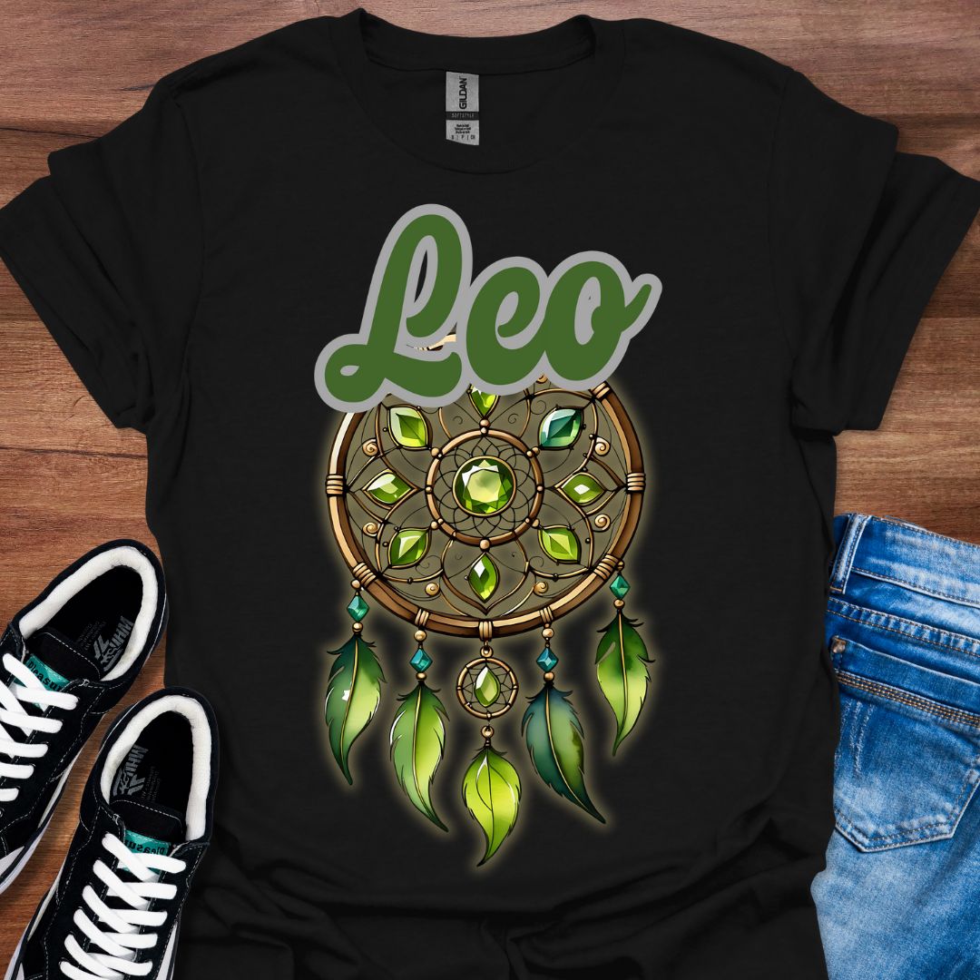Leo Birthstone Dreamcatcher T-Shirt