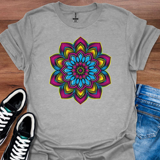 Neon Mandala T-Shirt